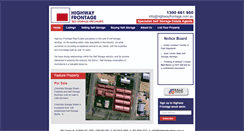 Desktop Screenshot of highwayfrontage.com.au